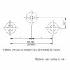 GRIFERIA BIDET BELFAST BRONCE VIEJO ROBINET