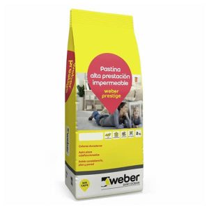 PASTINA PORCELANATO WEBER PRESTIGE X 2 KG