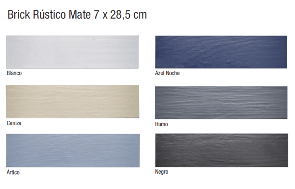 CERAMICA ESMALTADA VENETO PIU 7X28.5 - ARTICO MATE