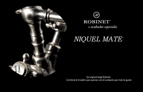 ROBINET GRIFERIA BERNA RETRACTIL DE COCINA color NIQUEL MATE 20/0244/04