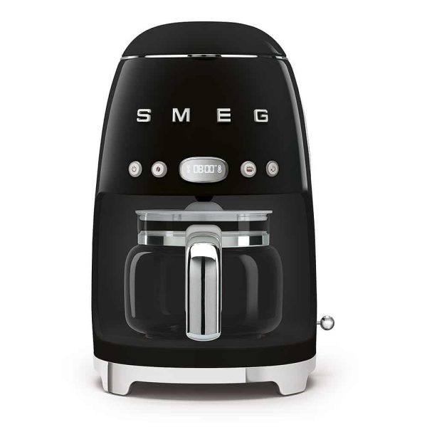 CAFETERA DE FILTRO SMEG 50'S RETRO STYLE NEGRA