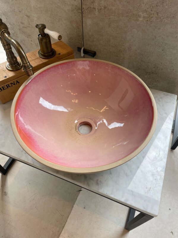 BACHA ARTESANAL CERAMICA GRES 36 cm