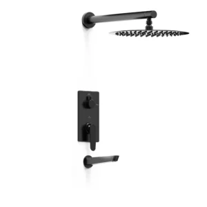 DUCHA CON PICO BLACK - 9603