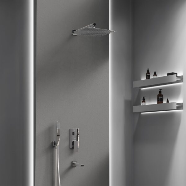 ducha 2 vias con duchador intrepid 9712